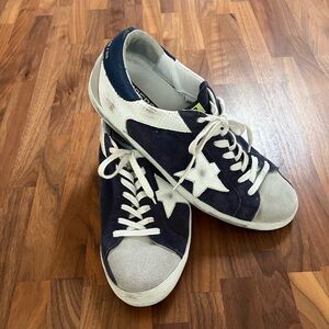 Golden Goose Men’s Size 43 Purple and Gray